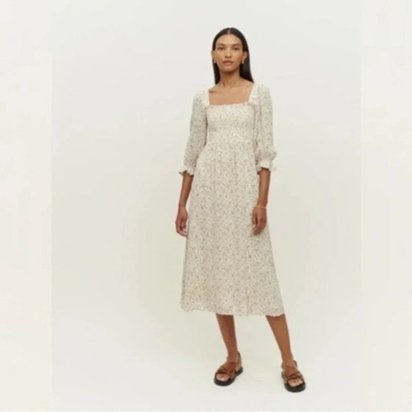 NEW Reformation Fable Dress Lima Print Size S B3004 - Picture 1 of 8